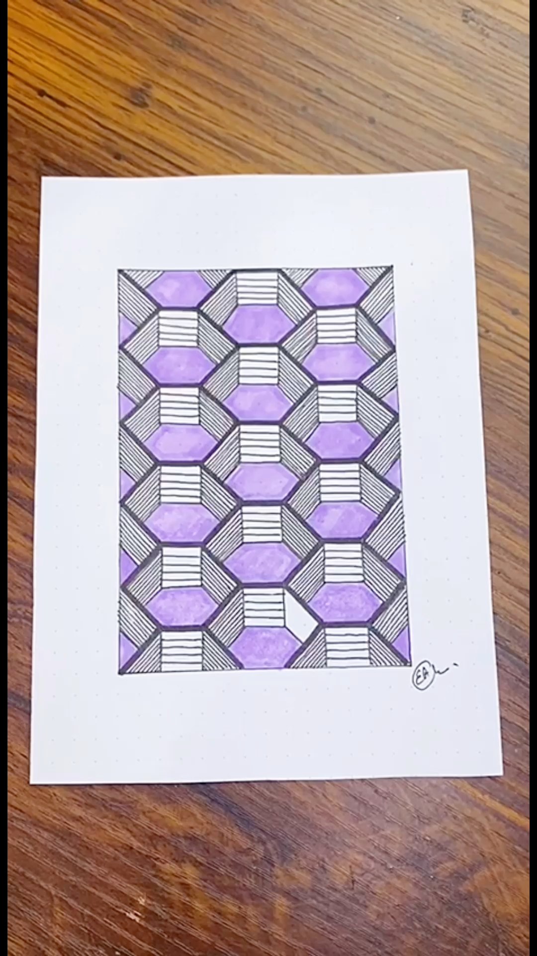 When Lines Meet Mindfulness –Zentangle Magic”| Drawing Tutorial For ...