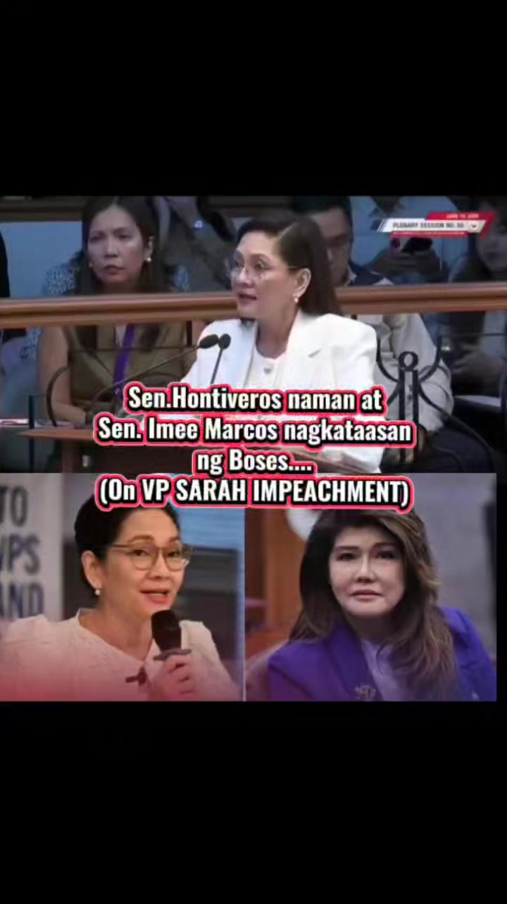 Sen.Imee vs. Sen.Risa #シ゚viralシ #fypシ゚viralシ #addsonreels #viralreels # ...