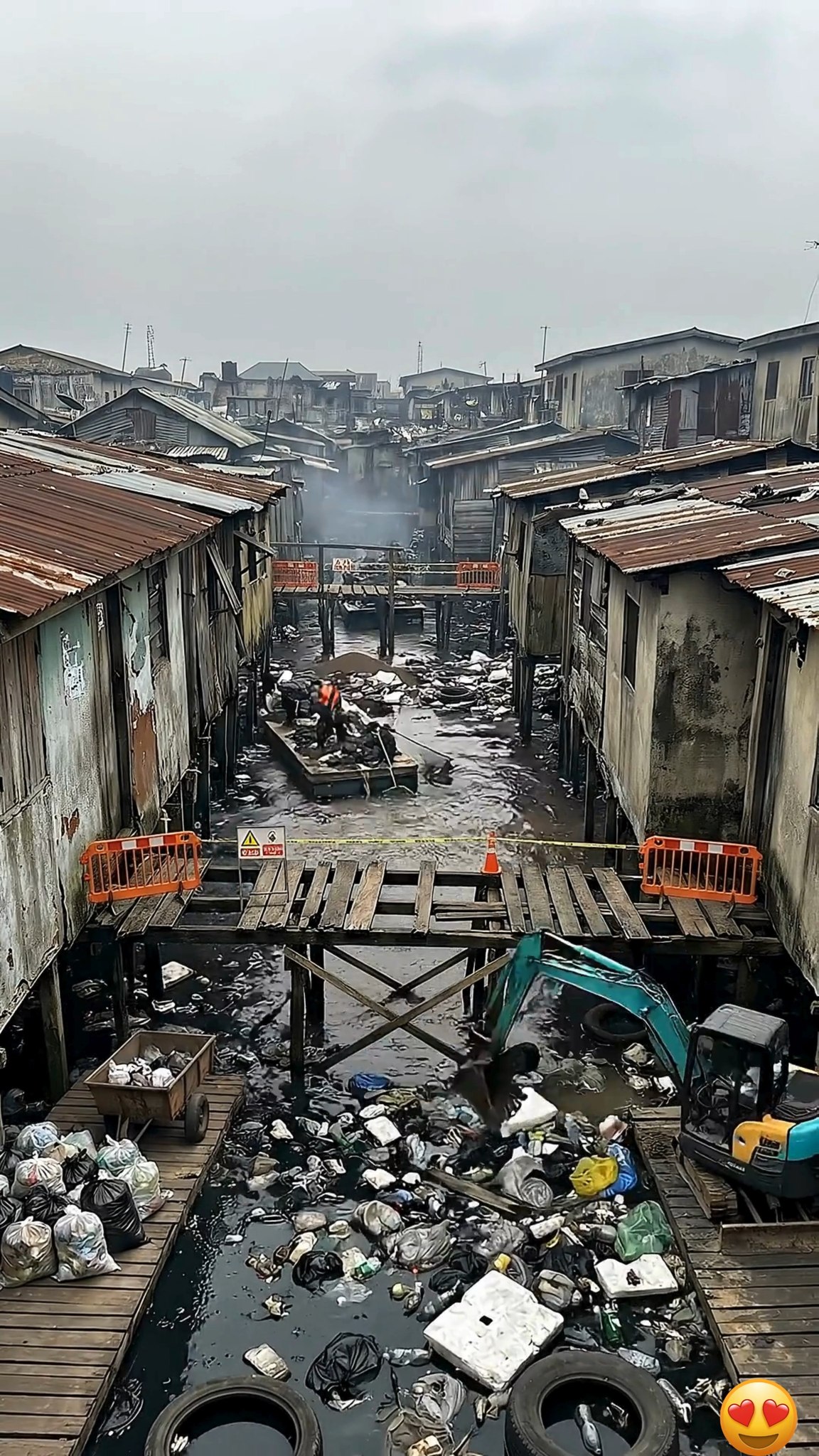 From polluted canal slums to a clean, modern, livable community 🌍 A ...