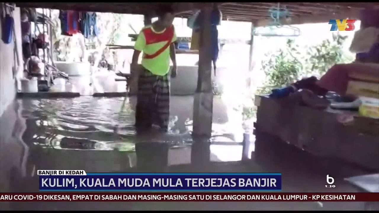 Buletin Tv3 Banjir Di Kedah Kulim Kuala Muda Mula Terjejas Facebook