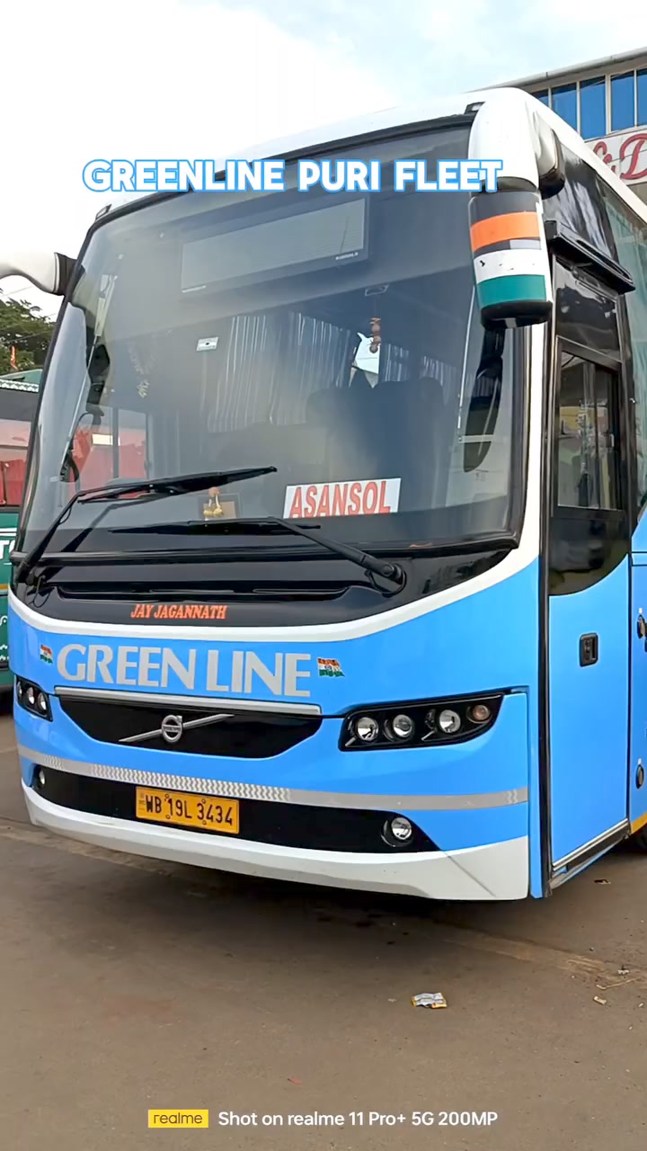 Greenline Volvo Bus Asansol