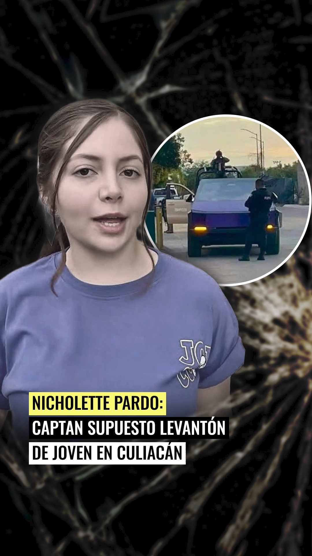 🚨 Captan supuesto levantón 😰📱 de la influencer Nicholette Pardo en ...