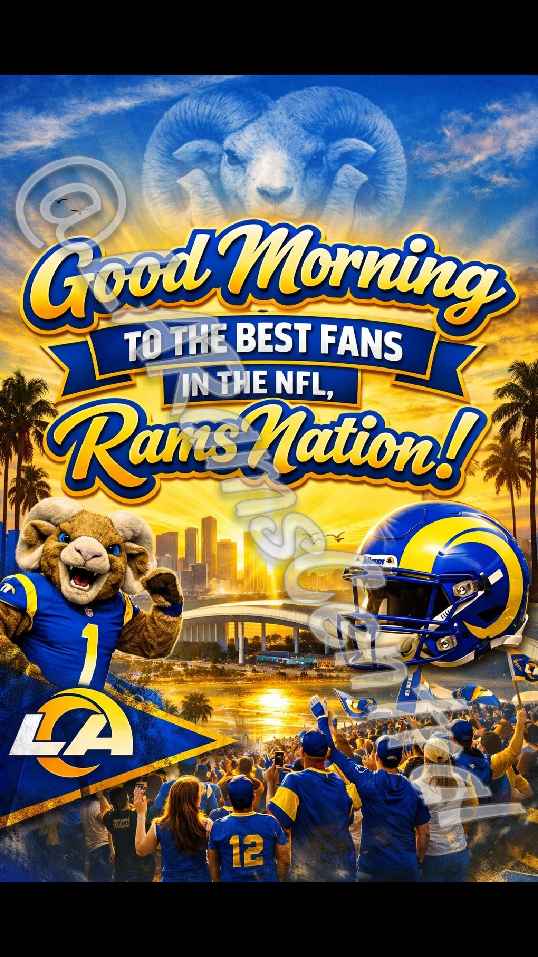 Happy Sunday morning #RamsNation and Happy February #LARams # ...
