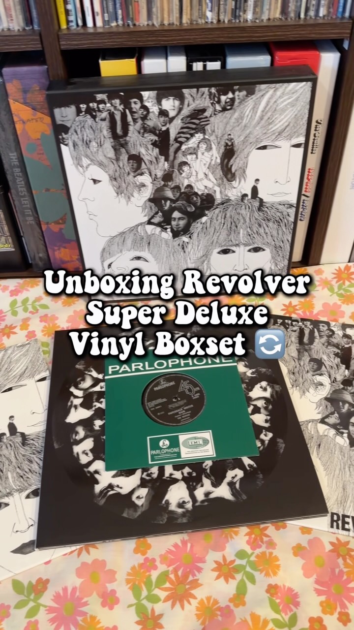 Unboxing the Revolver Super Deluxe vinyl boxset released in 2022