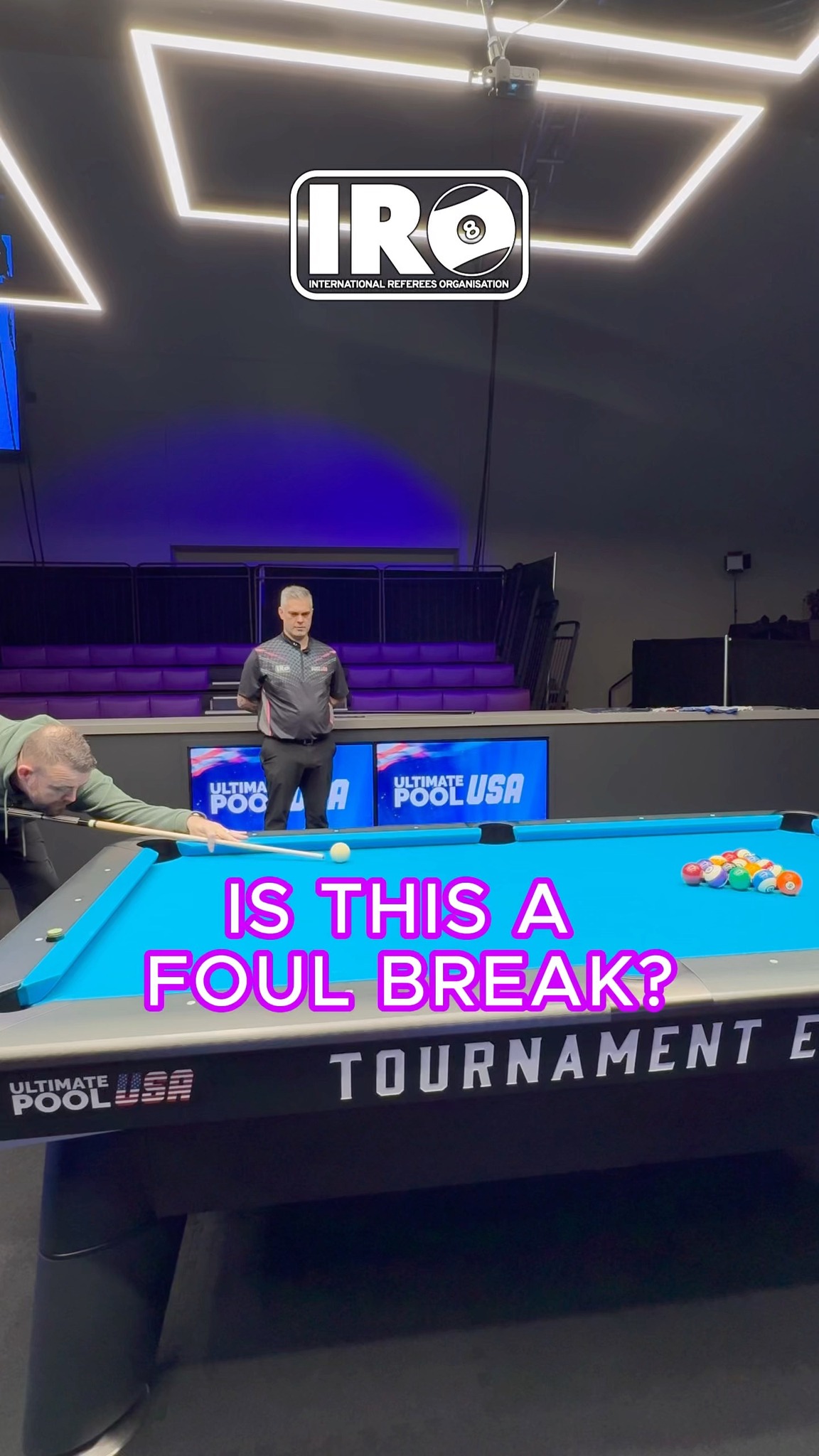 Is this break legal? Can the cue ball be over the headstring? 🇺🇸 ...