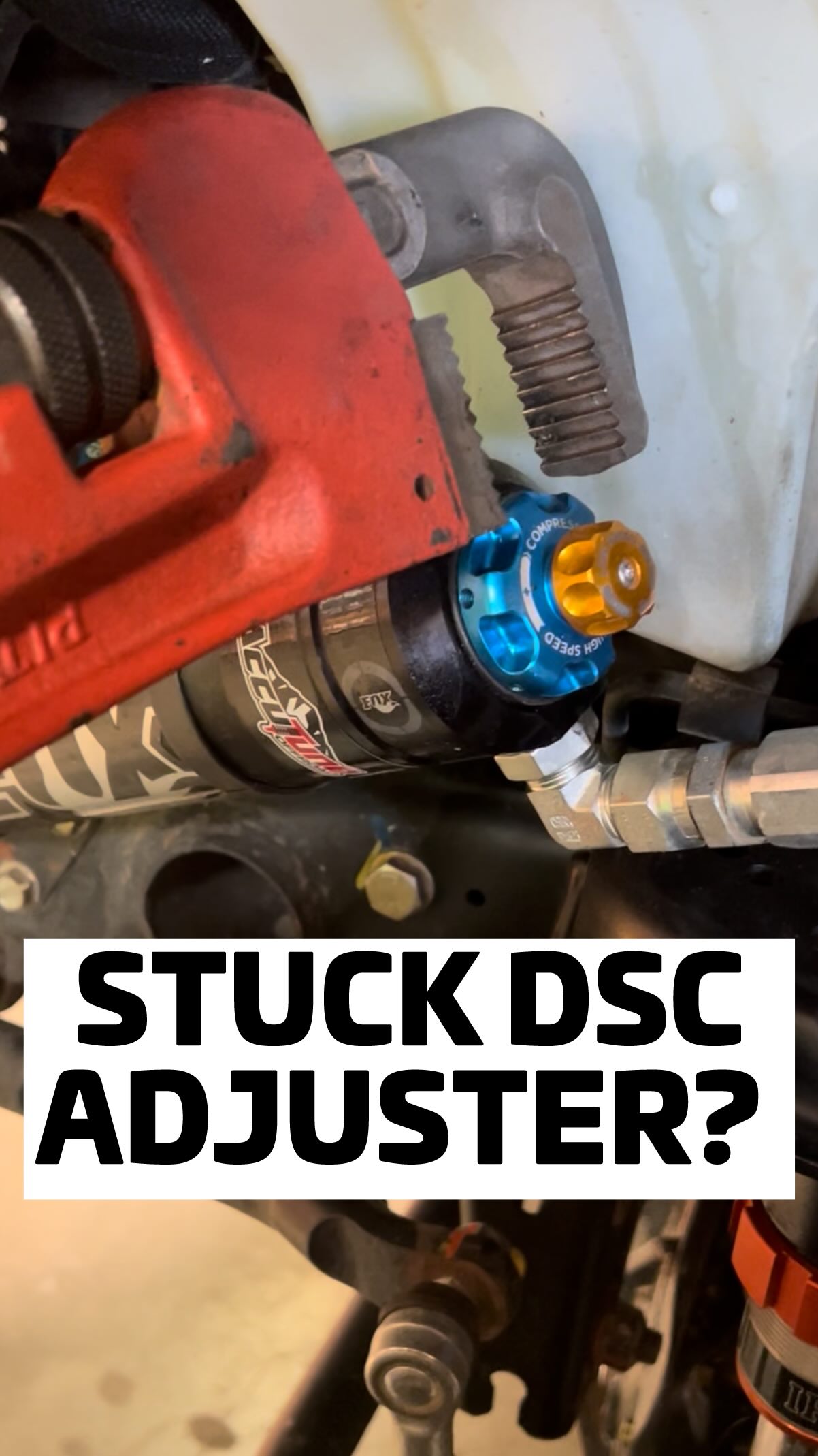 Are your DSC adjusters difficult to rotate? If they are brand new ...
