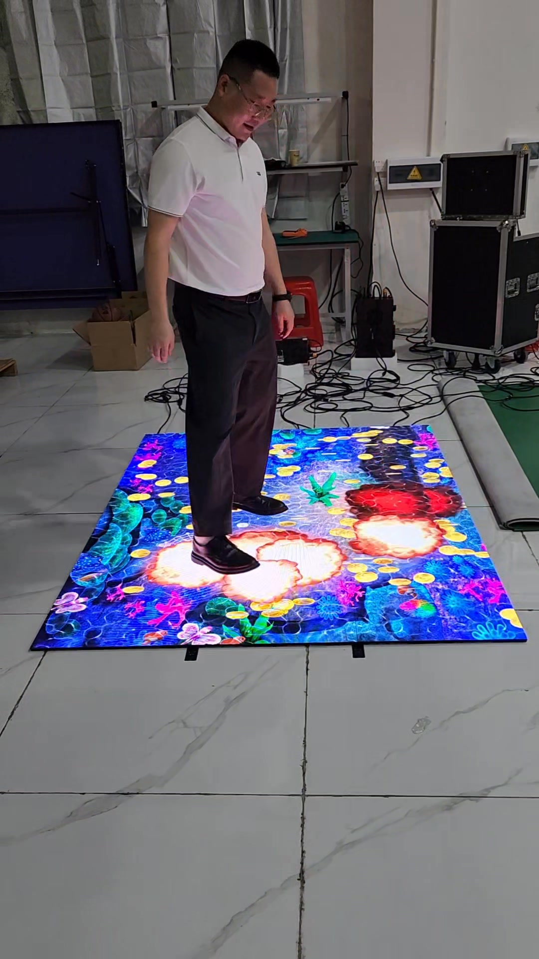 Ultra-Thin Roll-Up LED Display Designed for projects where space, speed ...