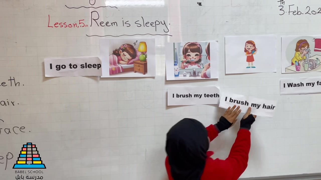 Lesson Title: Reem Is Sleepy 😴 Grade Two Reem is sleepy. She feels ...