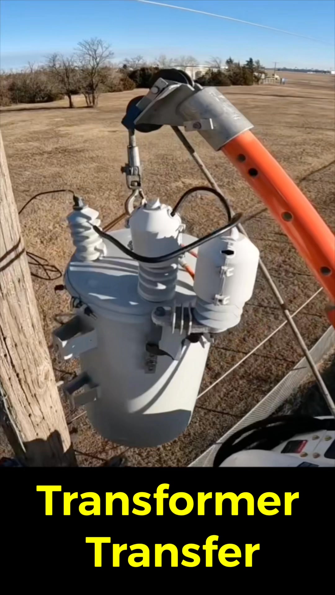Transformer Relocation #lineman #telecom #journeyman #transformer # ...