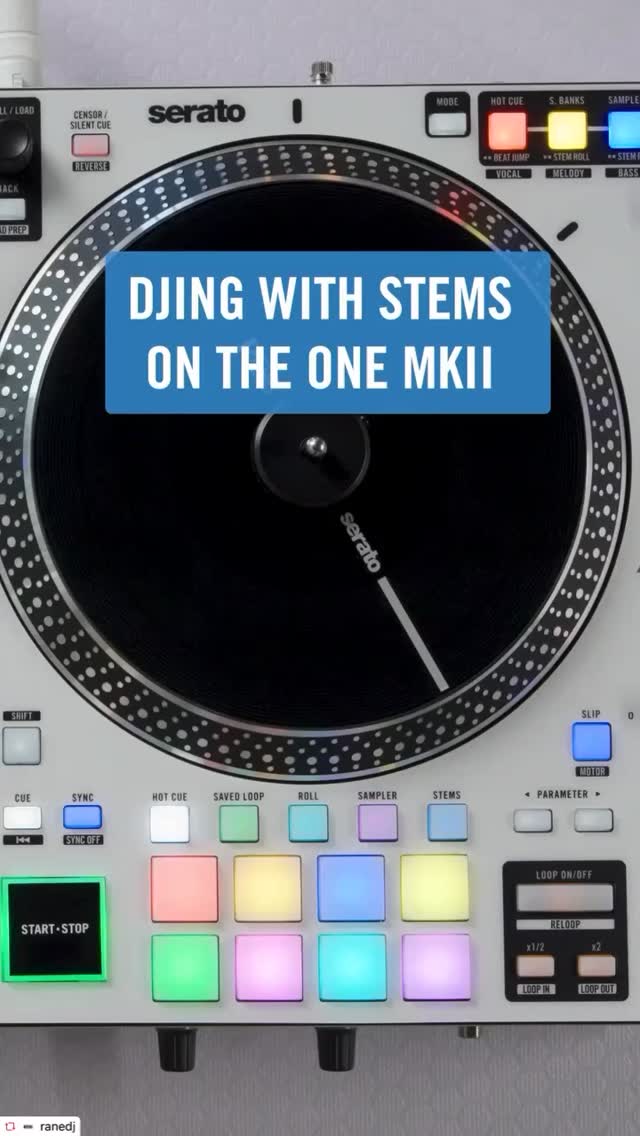 Serato STEM 功能最強的控制器 影片這樣玩法，目前只有這一台 售價46800 RANE ONE MKII puts full ...