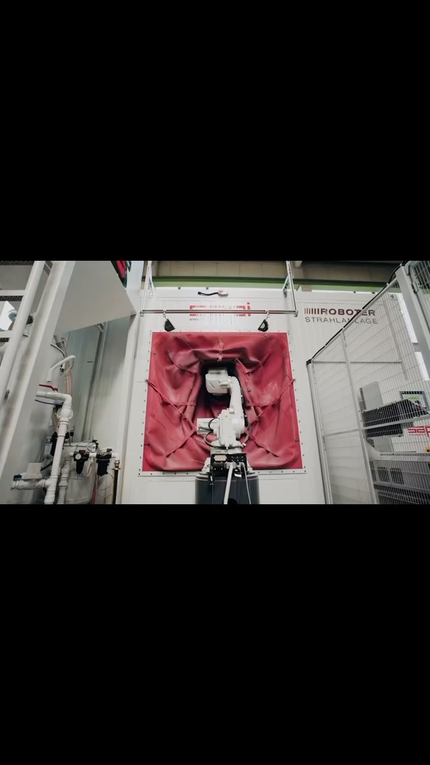 “Sapi Roboter” Kumlama Tesisi Yüksek verimlilik ve hassasiyet ile ...