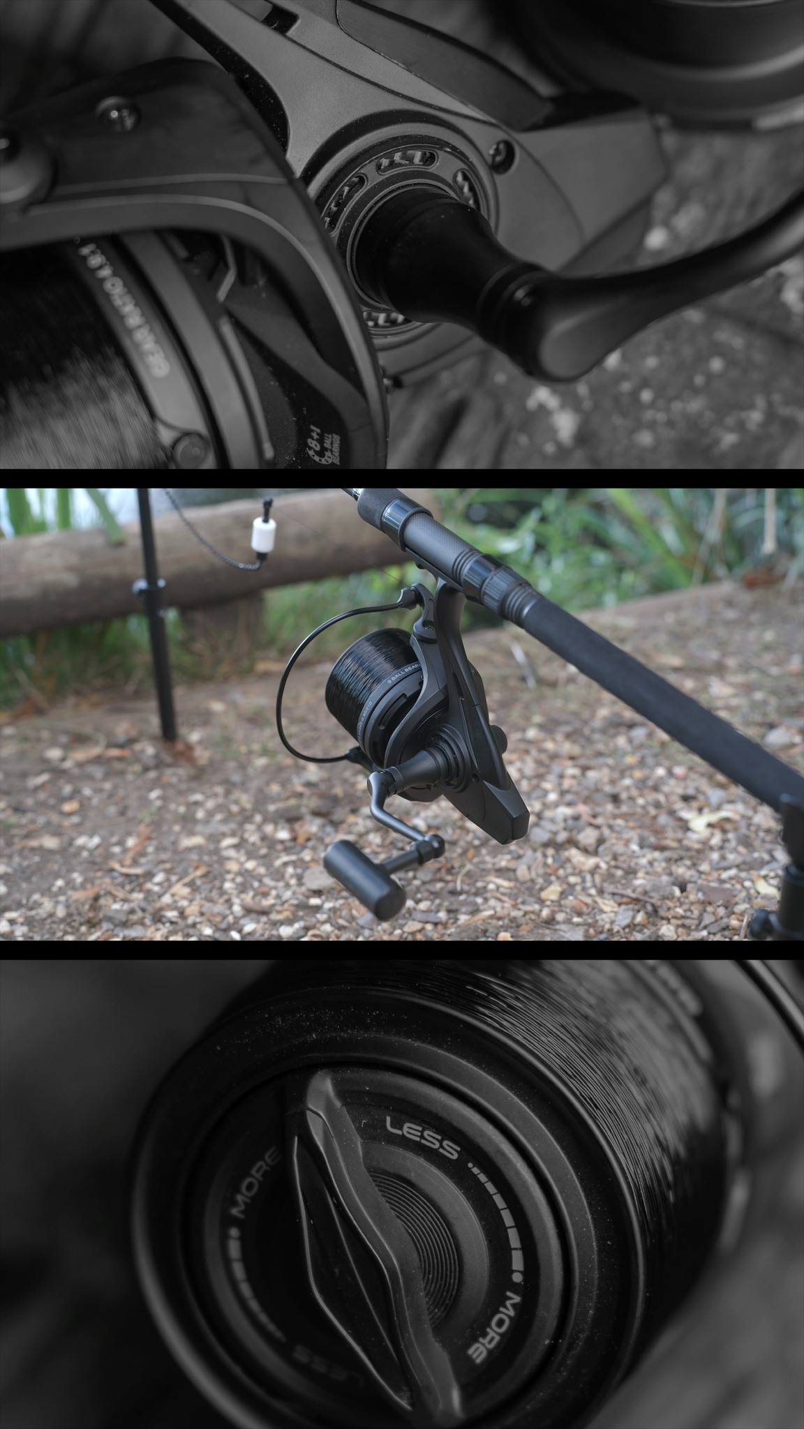 best zebco fishing reel Bite Alert Spinning Combo JETSKI Perfect for anglers seeking Color:Sprayed Grass FISH BOXES, TOTES &