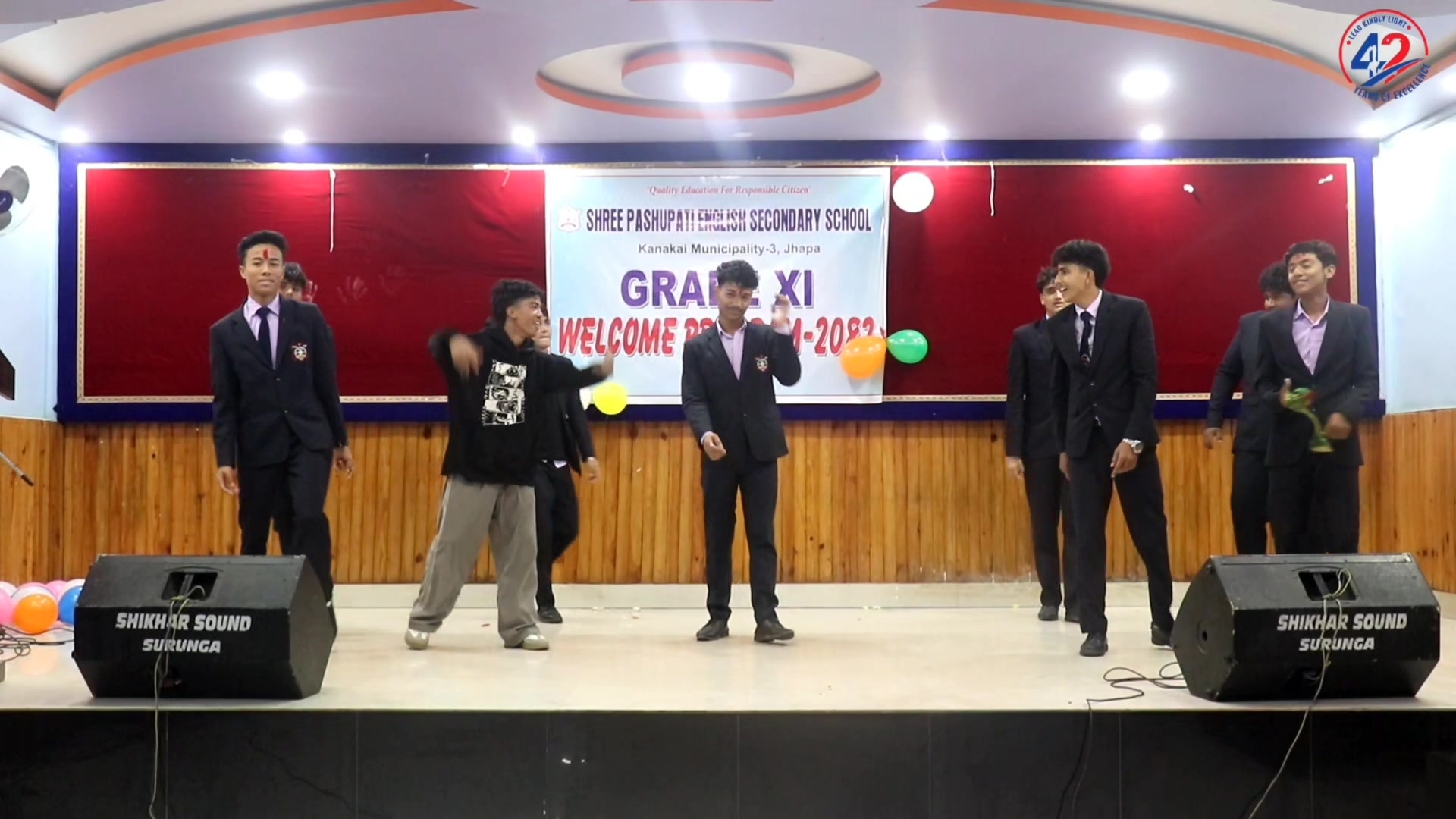 ️🎊🎉 WELCOME PROGRAM-2082 🎊🎉 Our boys took the stage by storm from the ...