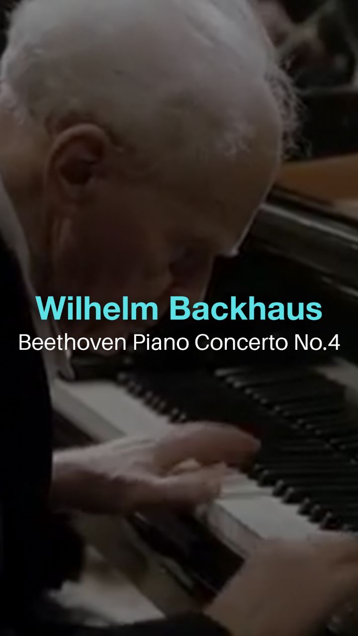 Wilhelm Backhaus plays Beethoven's Piano Concerto No. 4 🎶 | Decca