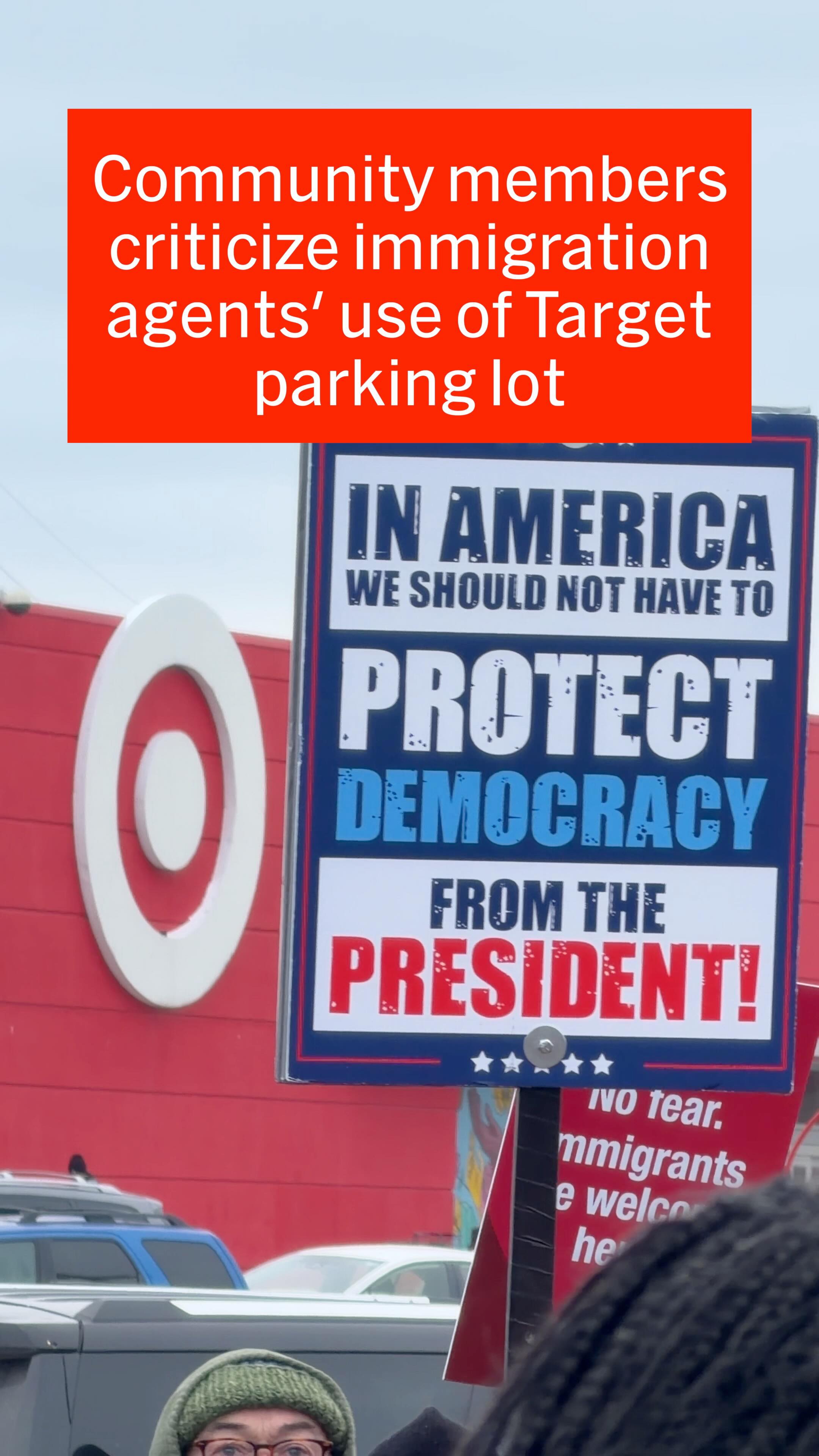 Community leaders rallied at the Target store on E. Lake Street in ...