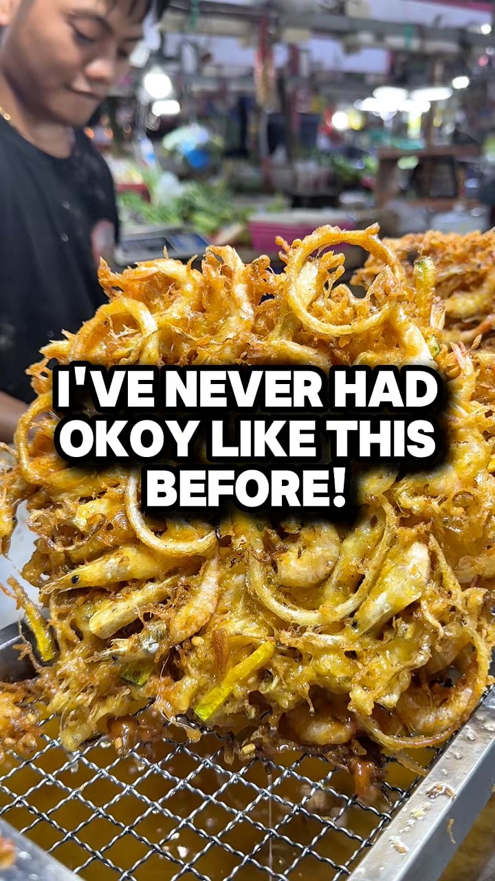 Time for Okoy! Jay R - D' Original Okoy 📍 Concepcion Public Market ⏰ ...
