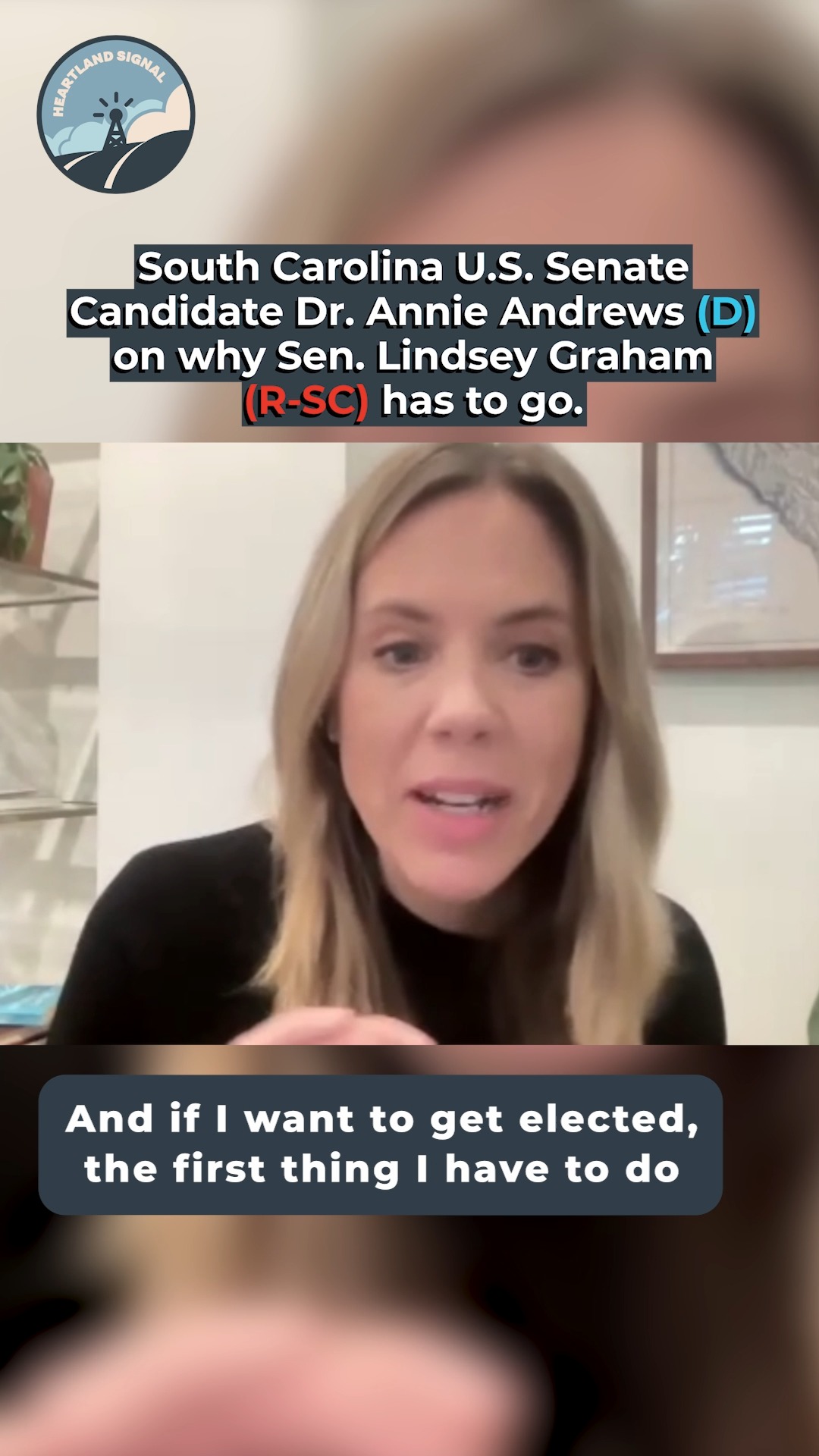 South Carolina Senate candidate Dr. Annie Andrews (D) tells WCPT 820 ...