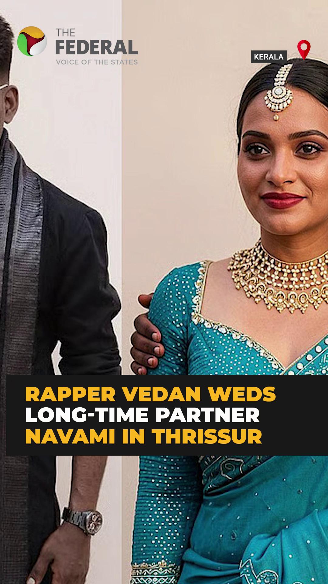 #WATCH | Rapper Vedan and writer Navami Latha married in an intimate ...
