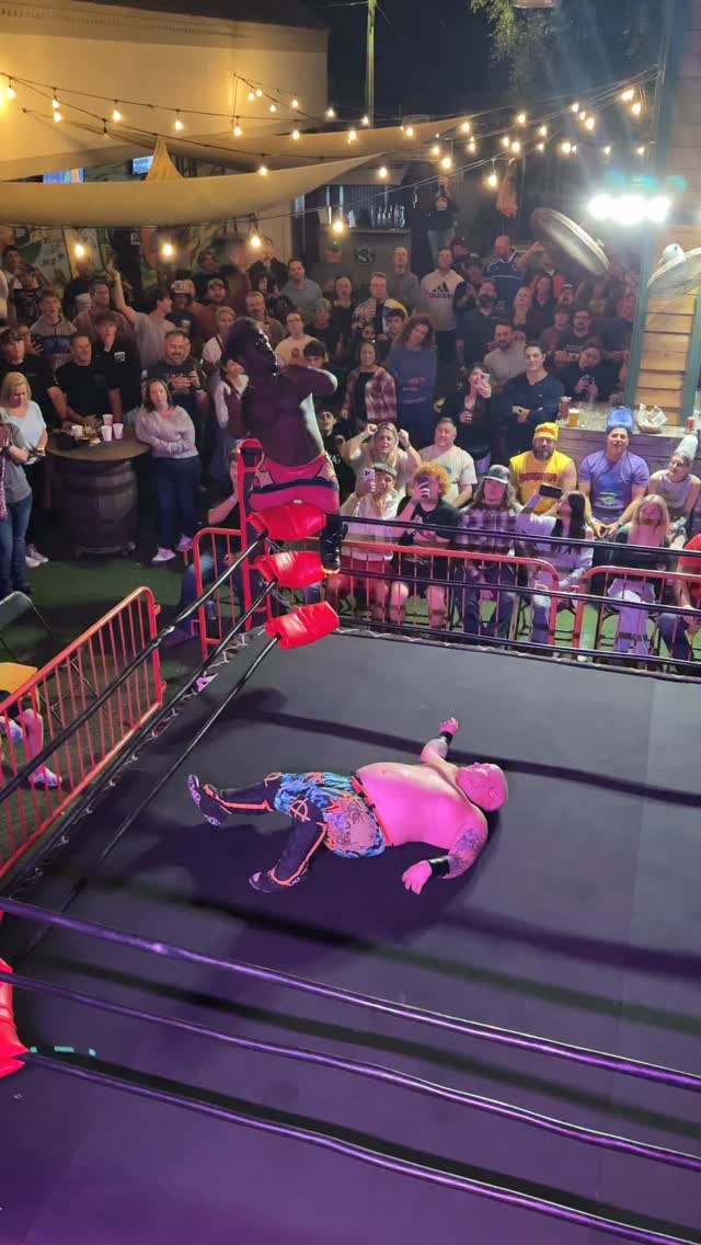 Micro Jackson gets speared accidentally! #prowrestling #michaeljackson ...
