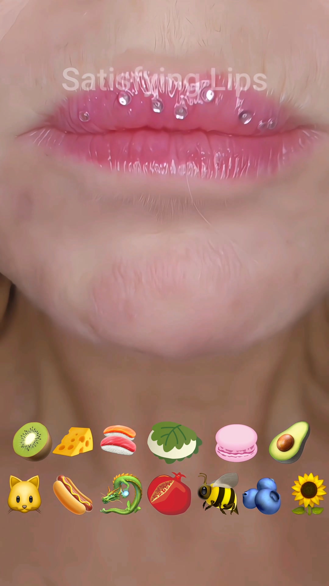 ASMR Satisfying Eating Emoji Food Challenge Dango Wax Candy Tanghulu ...