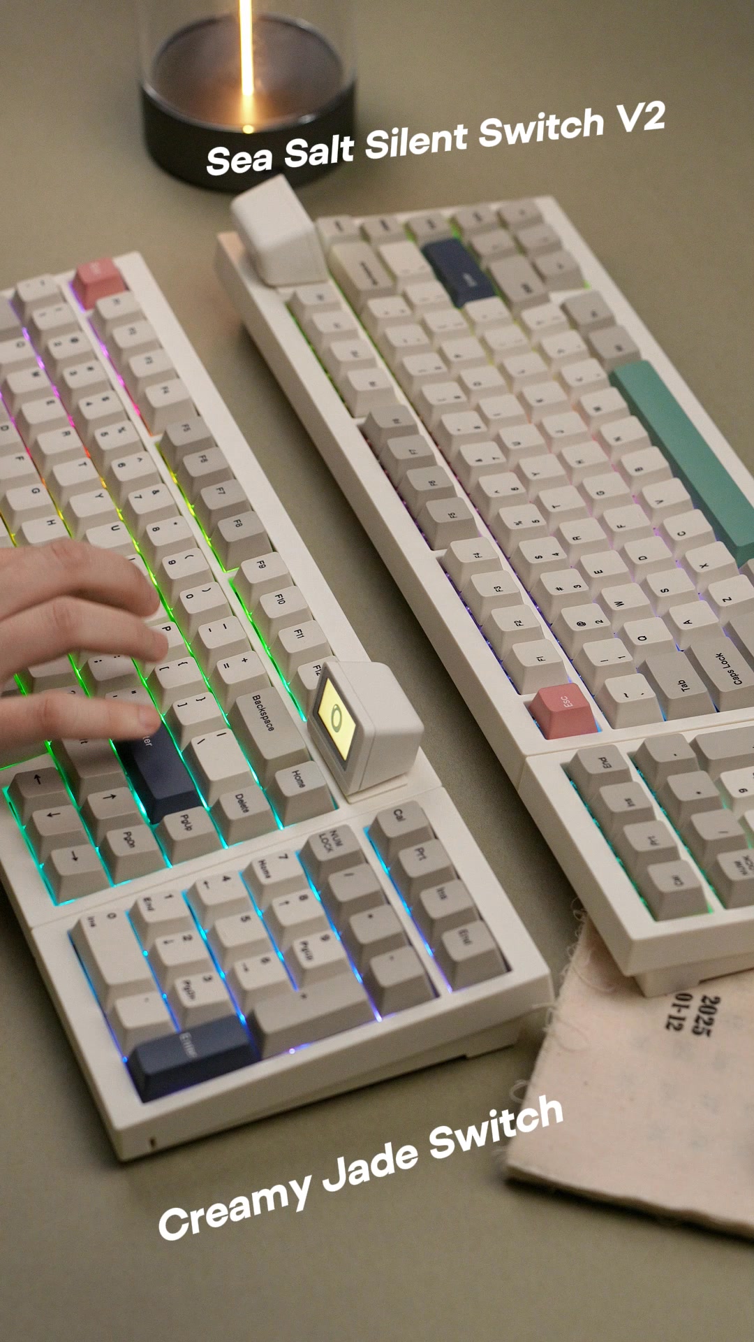 Creamy Jade Switch? or Sea Salt Silent Switch? Which is your favorite🤔 ...