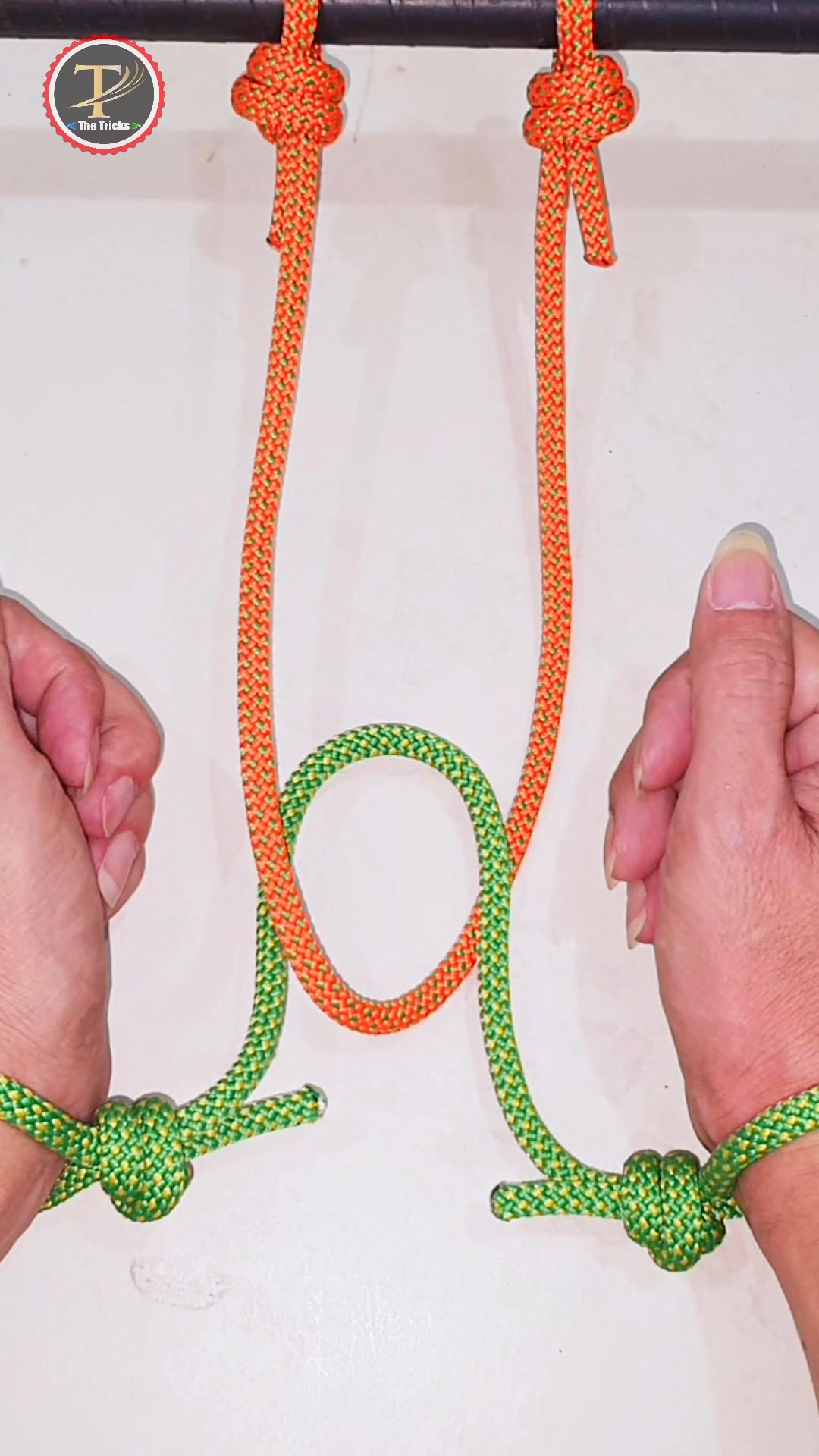 Easy Rope Knot 💡 Step by step learning #diy #reelsfb #reelsviral #knots ...