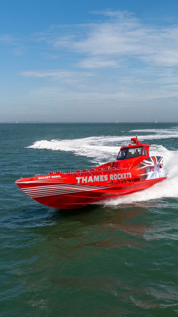 The iconic Rocket Rebel, proudly built by Diverse Marine on the Isle of ...