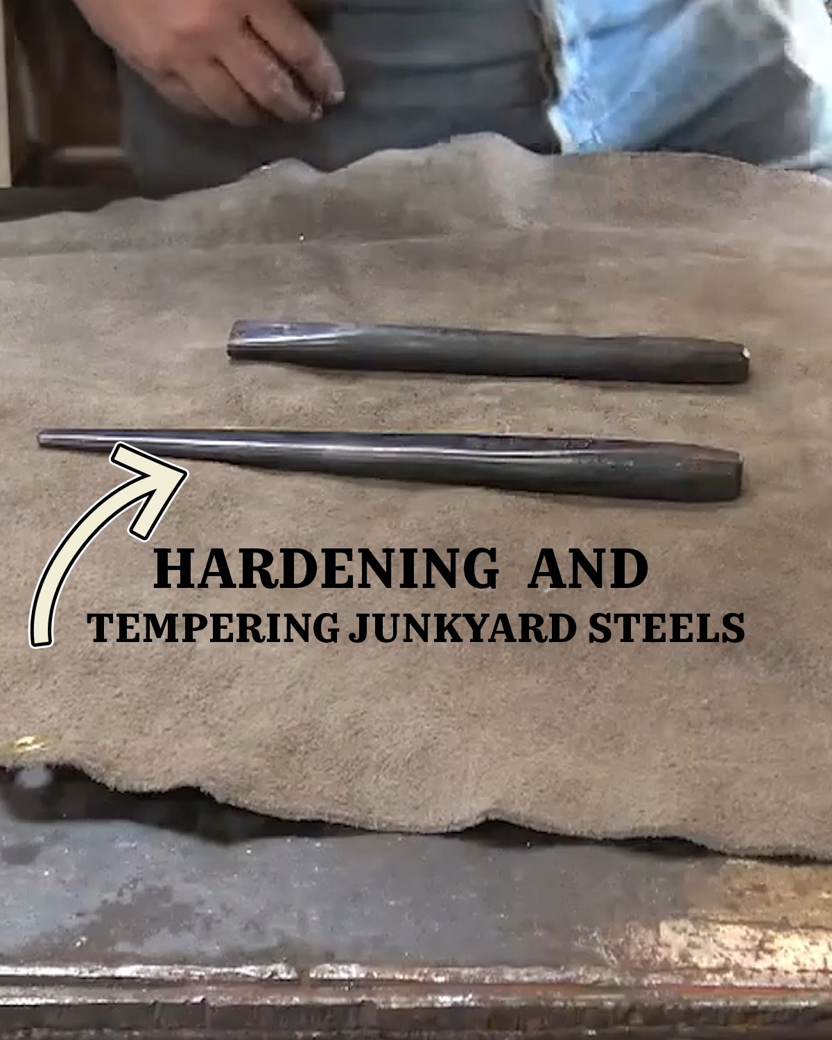 Unlock the Secrets: Hardening and Tempering Scrap Steels 🔥🛠️ | Black ...