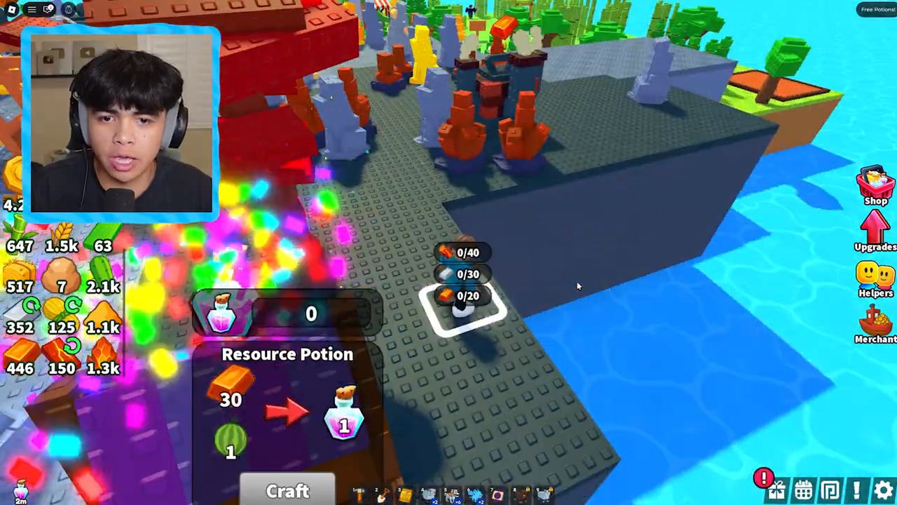 Spending $7,392,732 Building an ISLAND in Roblox.. #nicoblox #new