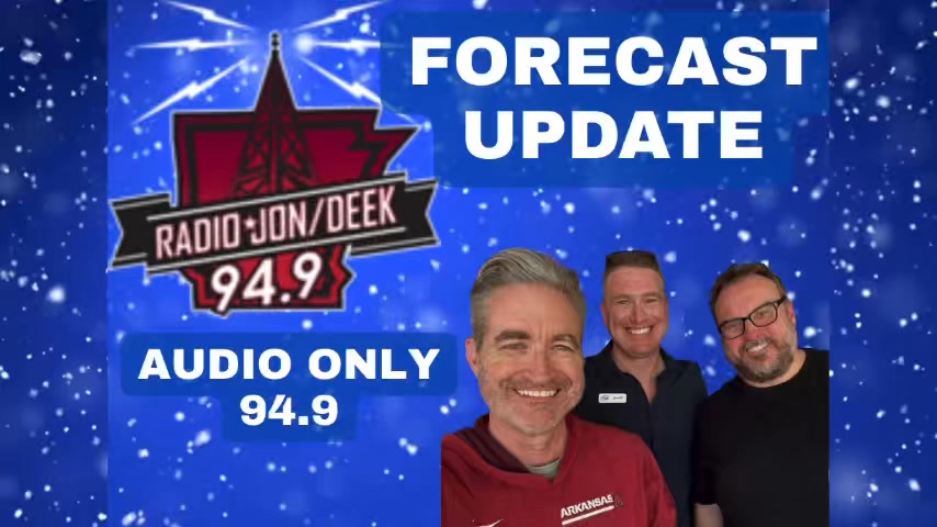 📻 Audio winter storm update with my friends Jon & Deek on 94.9. It’s ...