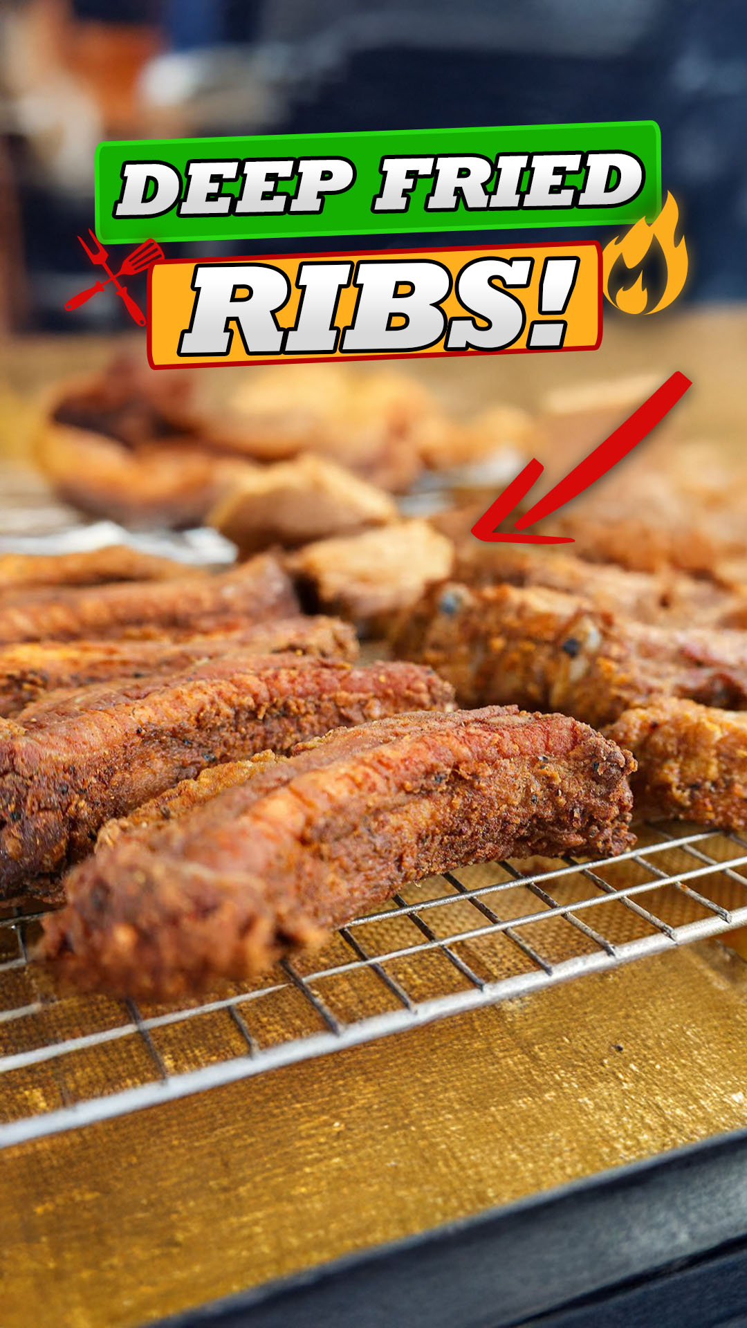 Delicious Deep Fried Ribs! Very Easy! #food #cooking #delicious ...