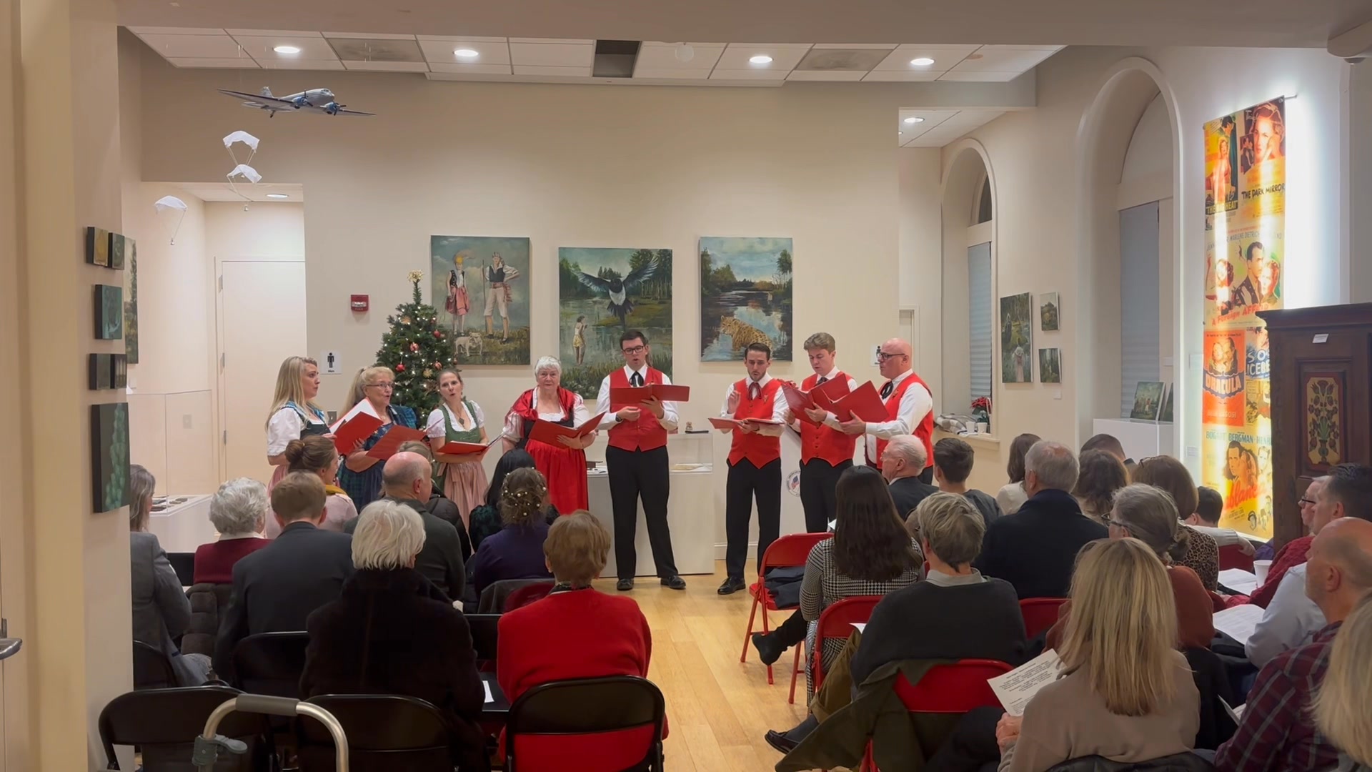 What a wonderful Christmas concert with the Alpine Singers yesterday ...