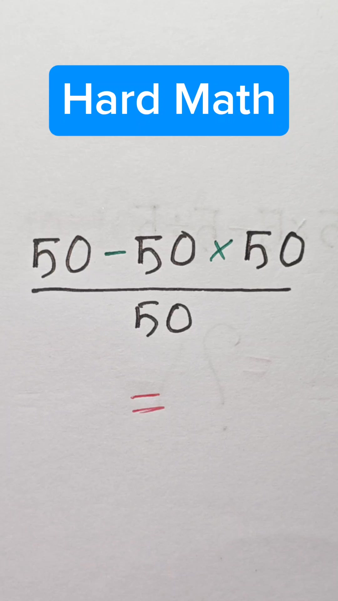 Hard Math Test for Genius/ can you sovle this? 🧠💯 #math #brainteaser # ...