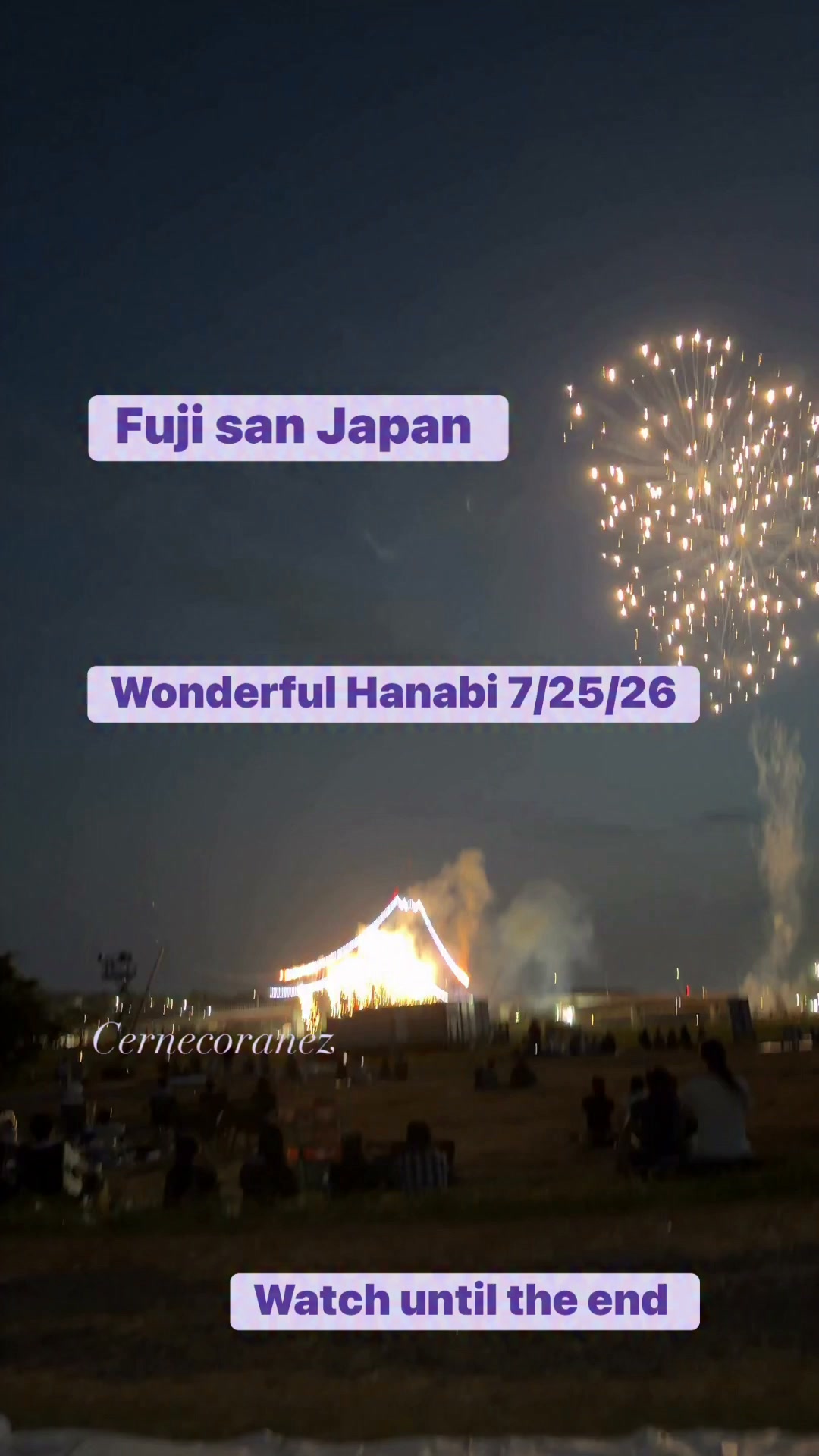 Wonderful Hanabi 7/25/26 #wonderful #hanabi #FireworksDisplay