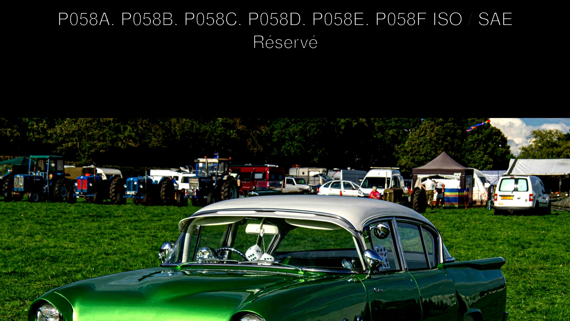 P058A, P058B, P058C, P058D, P058E, P058F ISO / SAE Réservé Résumé : Les ...