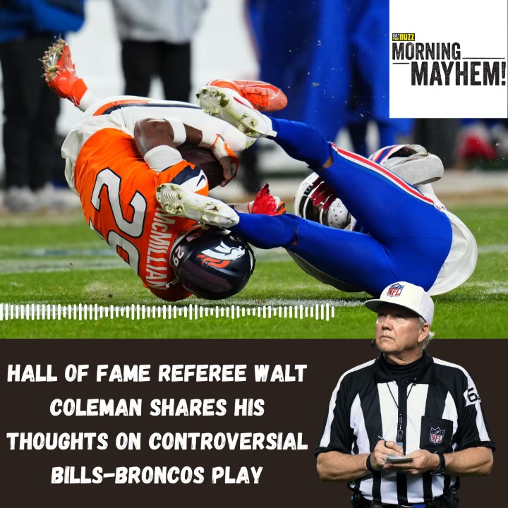 Catch or Interception? #NFL Hall of Fame Referee Walt Coleman weighed ...
