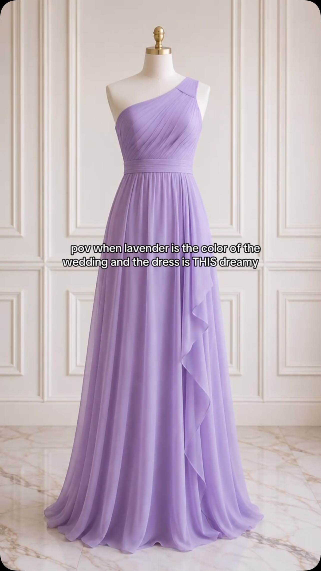 luulla bridesmaid dresses Lavender One Shoulder Pleated Chiffon Long Dress - Luulla.com 💜 #bridesmaiddress #bridesmaiddresses #bridesmaid #wedding #bridesmaidoutfit | limited Can you believe it Spiderella Cape For Girls (Size):S/M you can try the