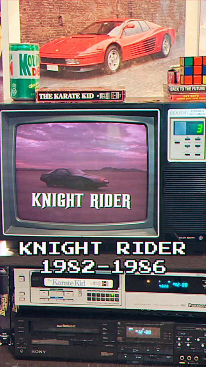 Rerun The 80s - On this day in 1982, Knight Rider hit the... | Facebook