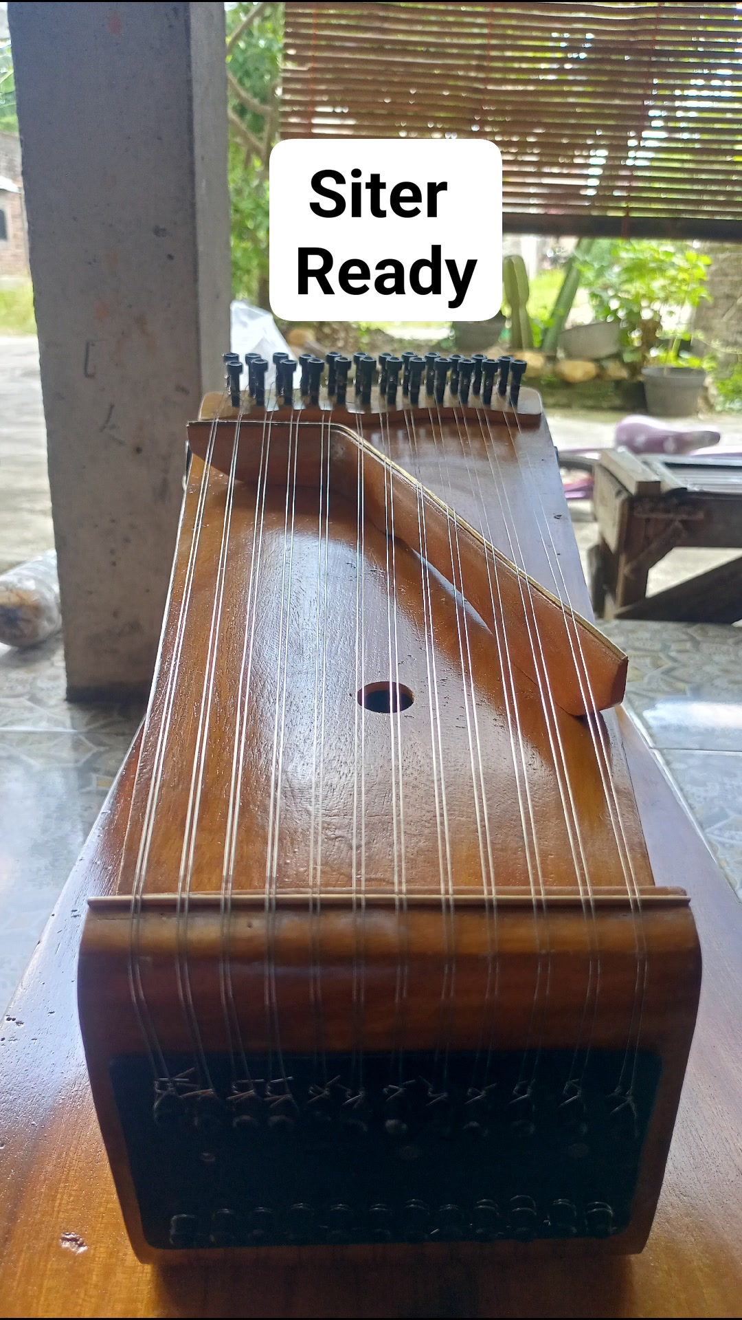 Instrumen siter | Belajar Gamelan Jawa