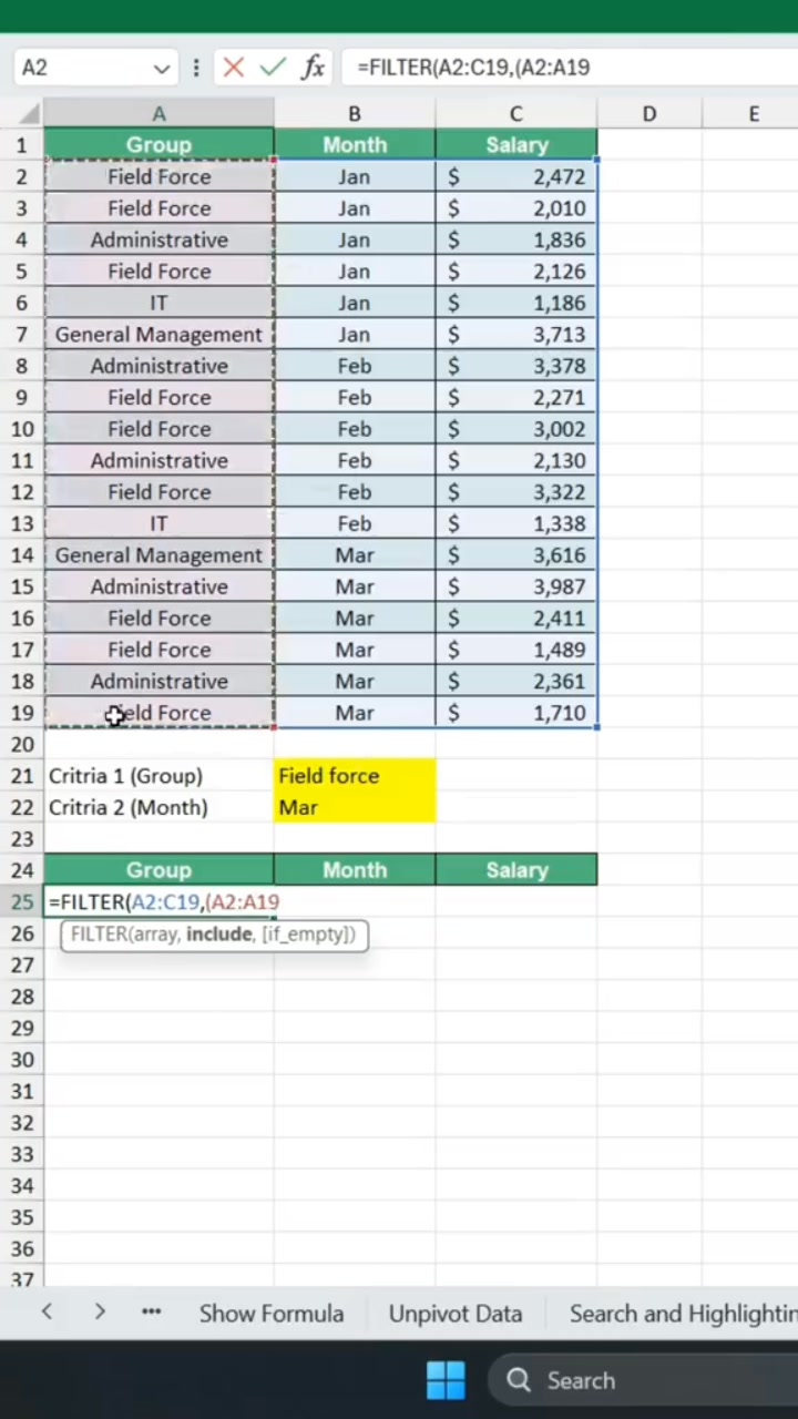 Apply Filter #Excel #applyfilter #excelfilter #educationalreels # ...