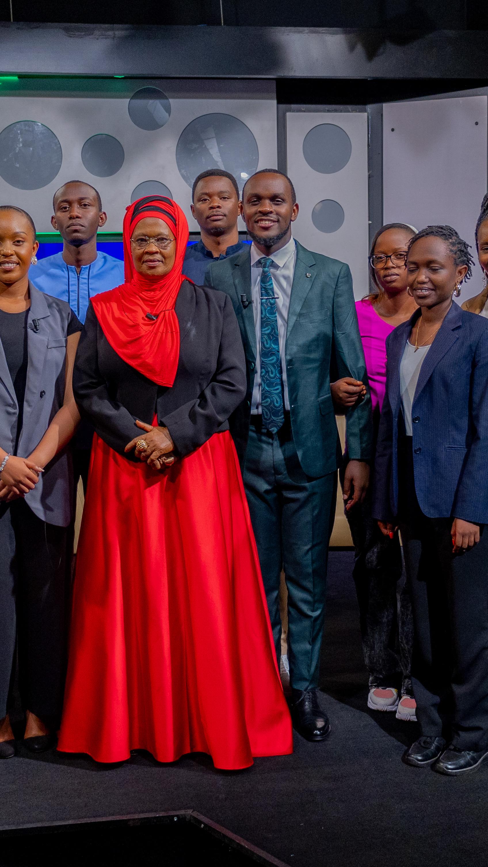 @utbrwanda Founder Madam Zulfat inspiring youth on Password show at ...