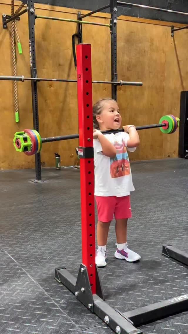 So proud of Sky for discovering her strength. Not just on the bar, but ...