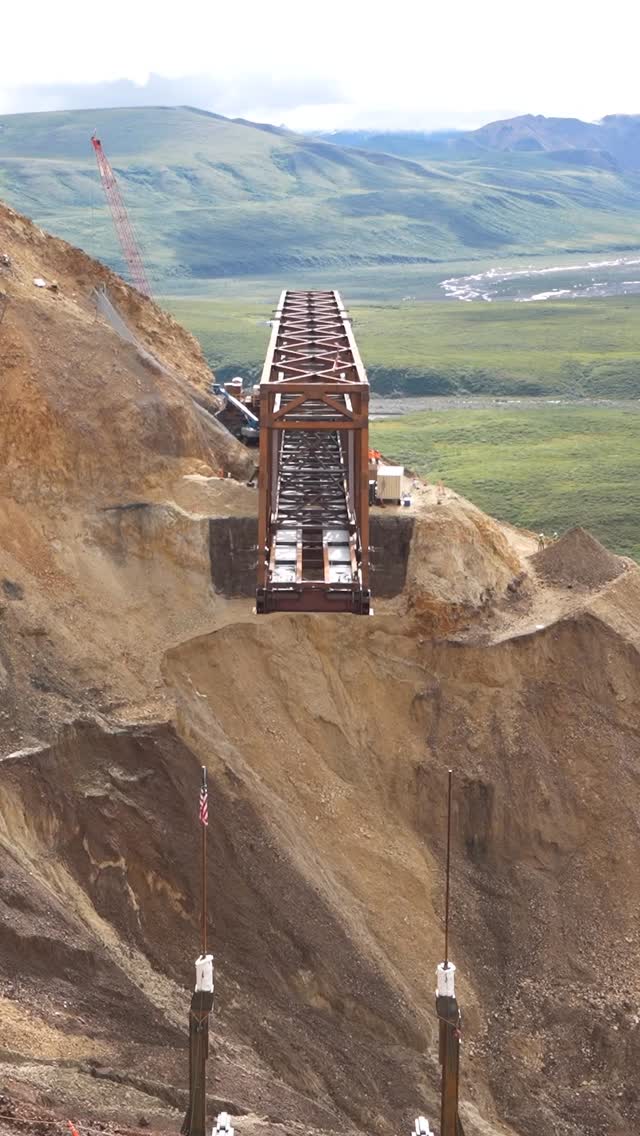 History in the making: The launch and landing of a 476‑foot single-span ...