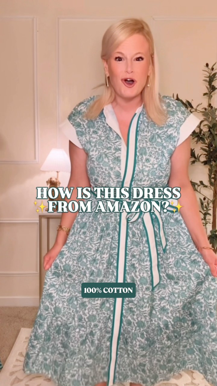 cotton midi dress amazon Tuckernuck style | green floral dress | 100% dress Color:Blushing Women Cotton Sweater Dress, MasterSku:KA6EJ2W3 Ladies dresses made from GOTS certified