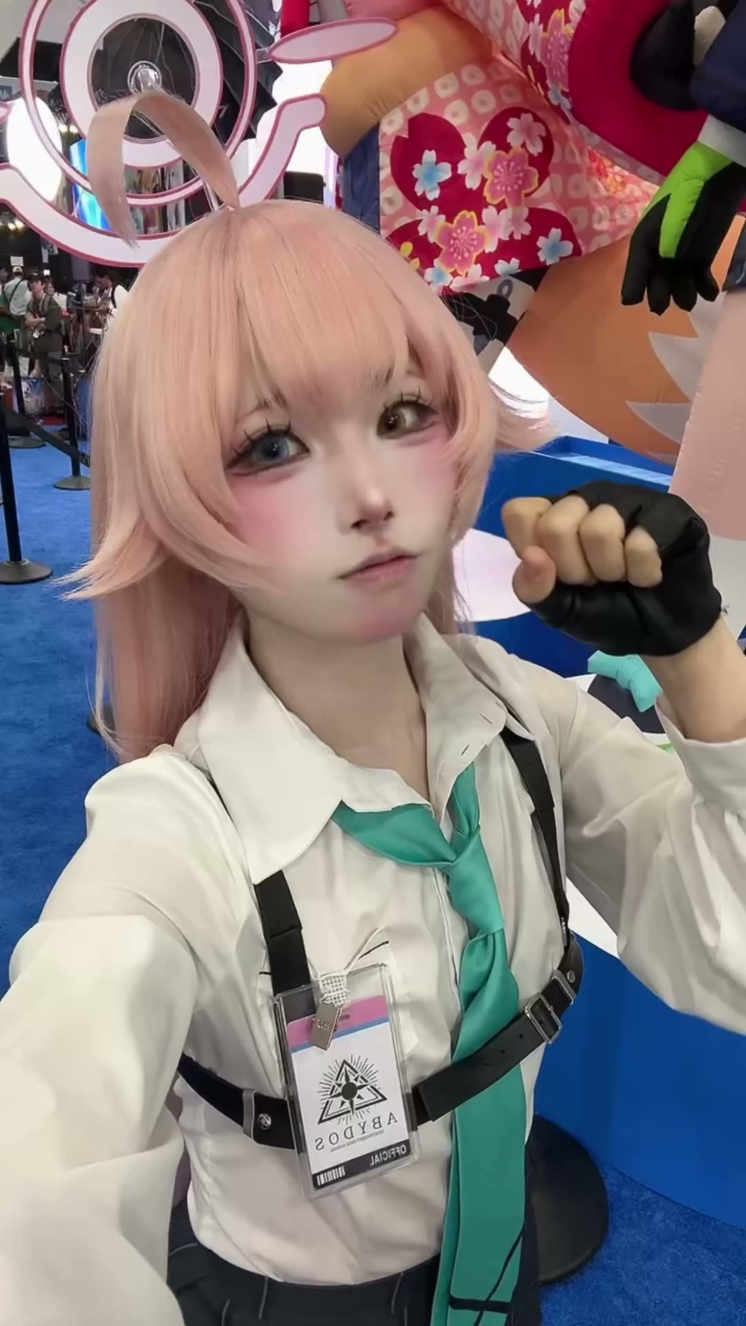 Official Cosplayer Blue Archive di AnimeExpo 2026 Day 4 Hoshino