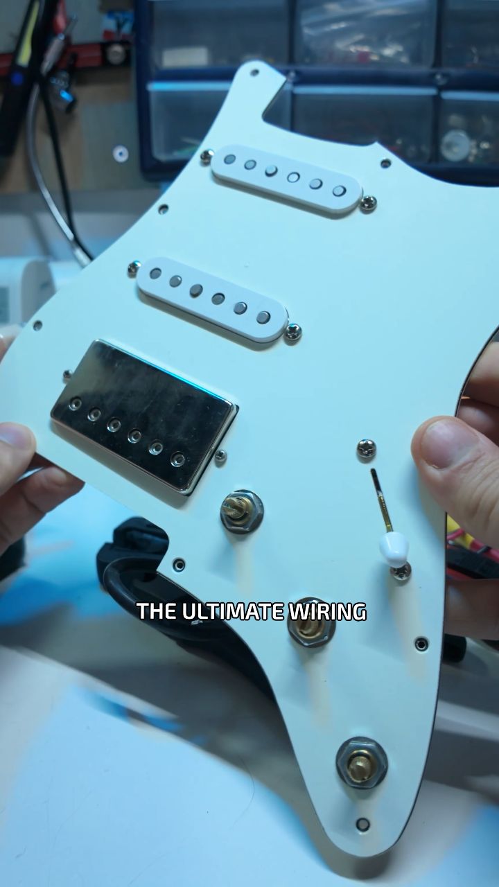 The ultimate wiring for HSS guitars. But THIS can also be improved with ...