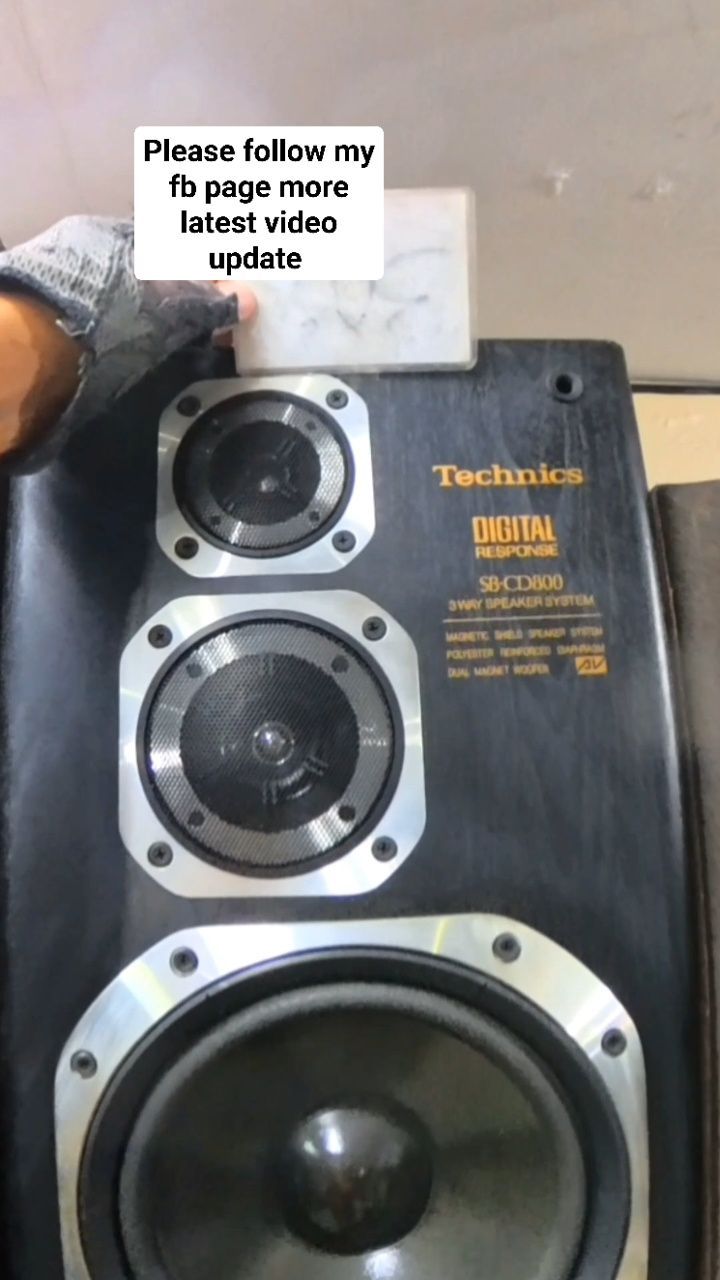 Japan surplus speaker Technics SB-CD800 3way speaker system