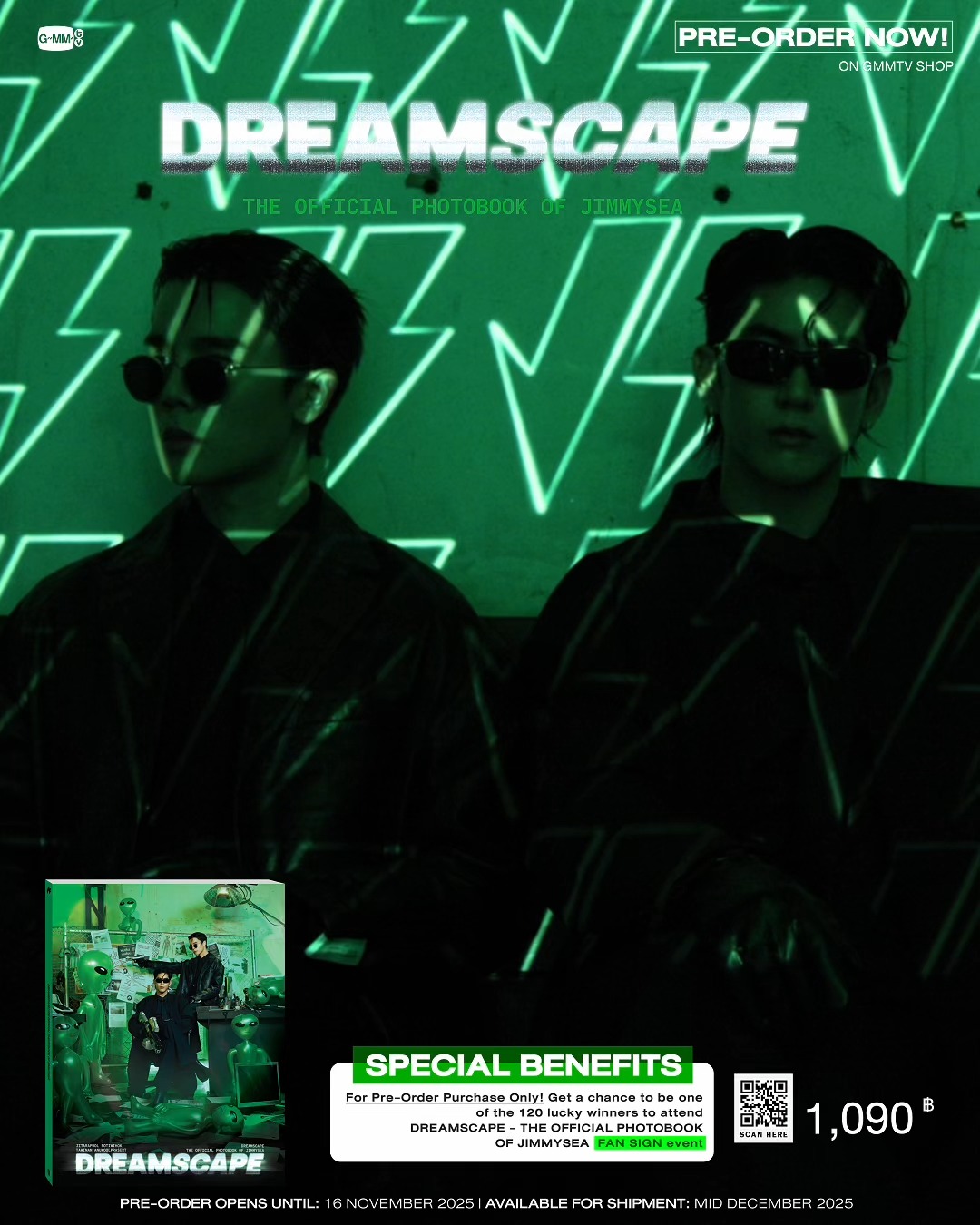 AVAILABLE NOW! DVD BOXSET JIMMY SEA DREAMSCAPE FANCON ON GMMTV
