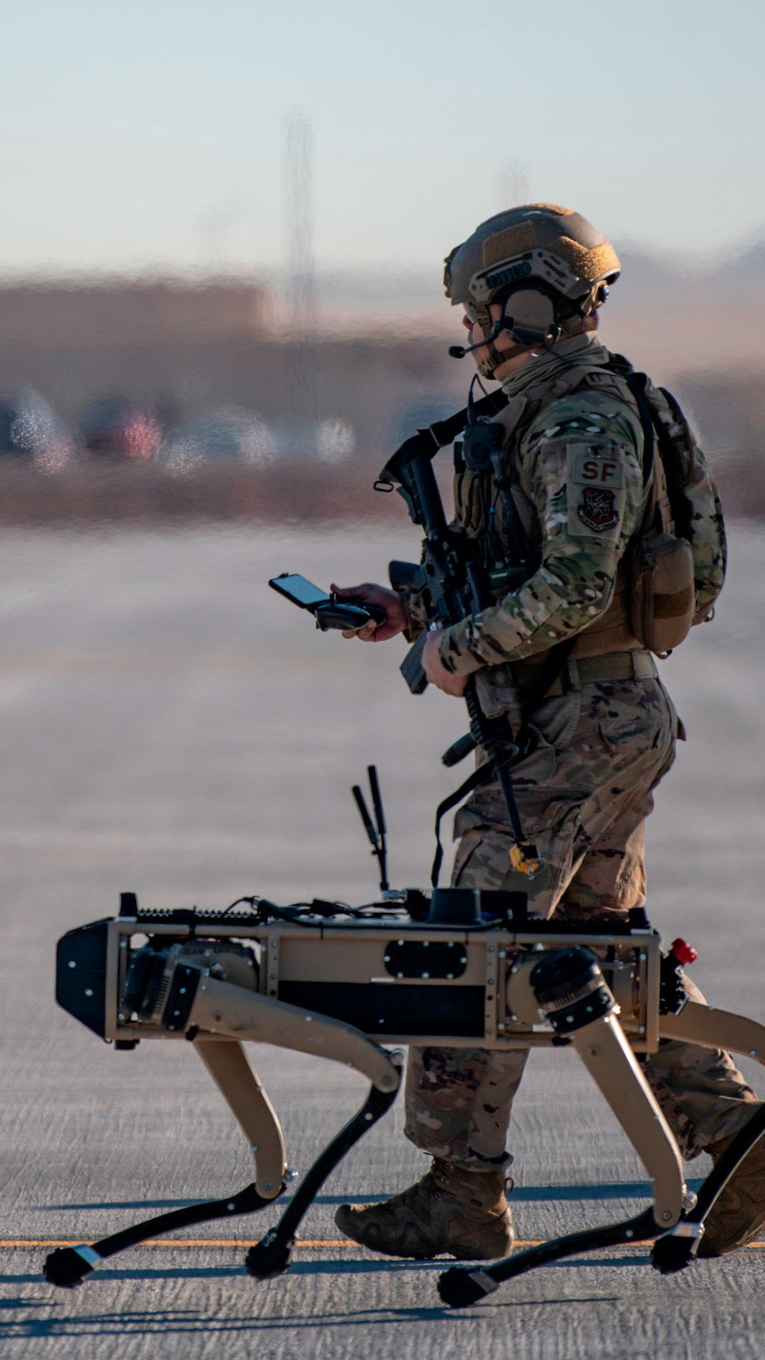 Quadruped robots—once clumsy lab prototypes—are now patrolling borders ...