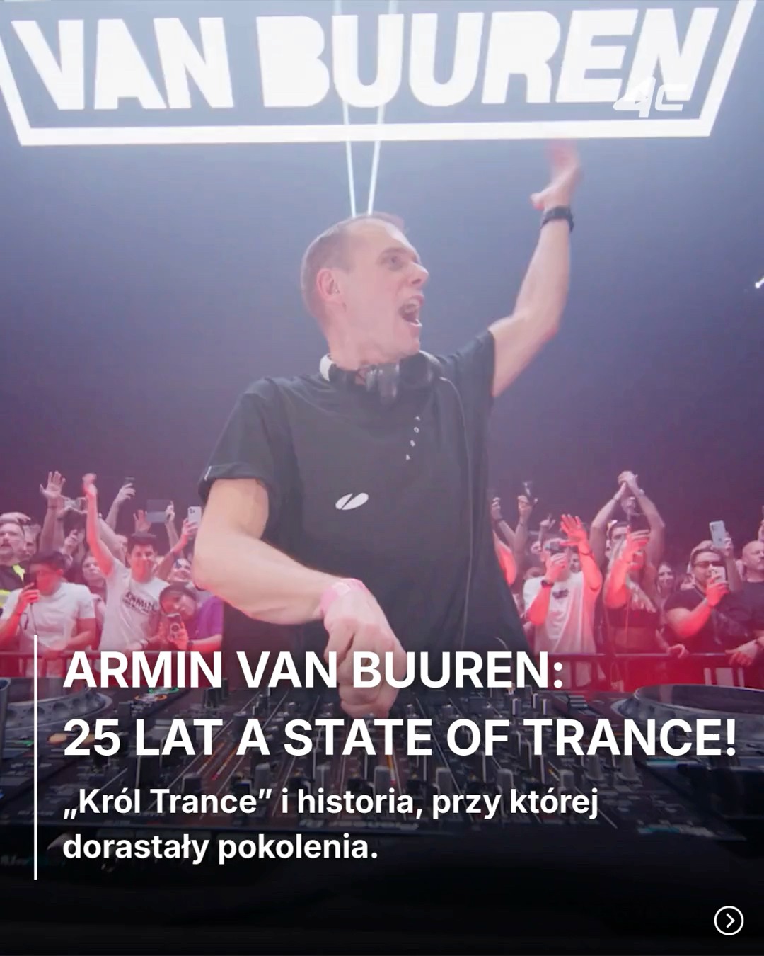 Armin van Buuren jak Lewandowski - tyle lat na scenie, a wciąż na topie ...